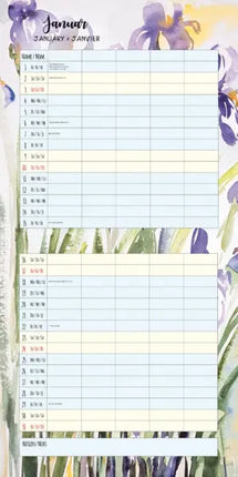 Tushita Organizer Kalender 2027