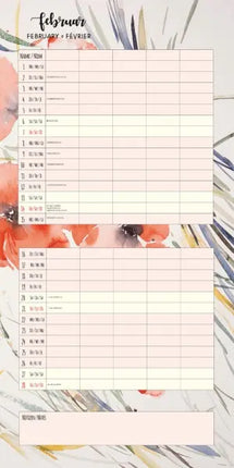 Tushita Organizer Kalender 2027