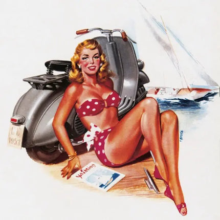 Tushita Pin Up History Kalender 2027