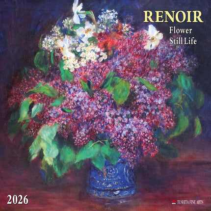 Tushita Renoir - Flowers still Life Kalender 2026