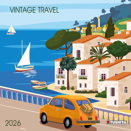 Tushita Vintage Travel Kalender 2026