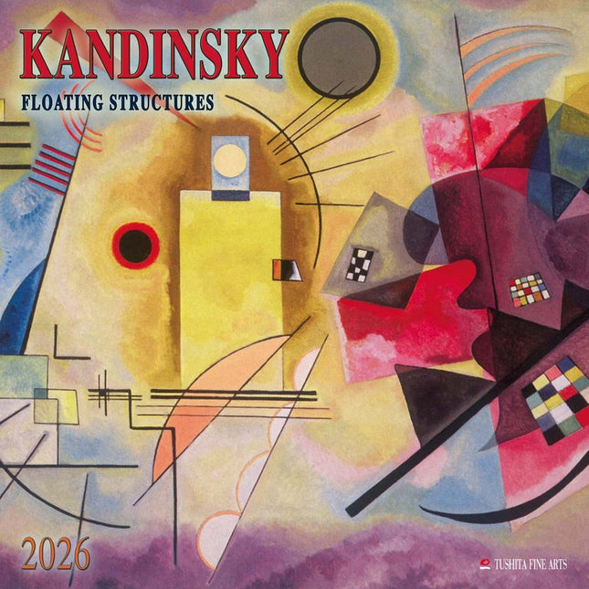 Tushita Wassily Kandinsky - Floating Structures Kalender 2026