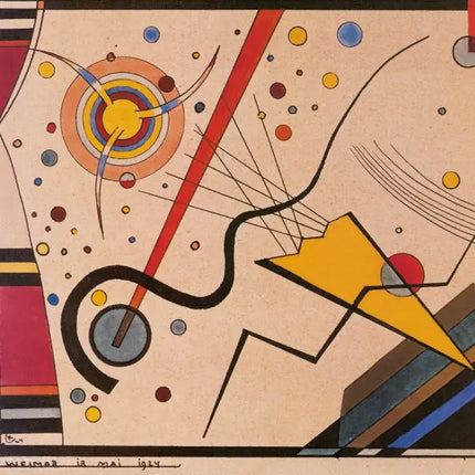 Tushita Wassily Kandinsky - Floating Structures Kalender 2027