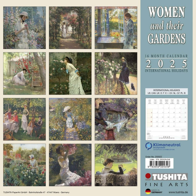Tushita Woman and Their Gardens Kalender 2026