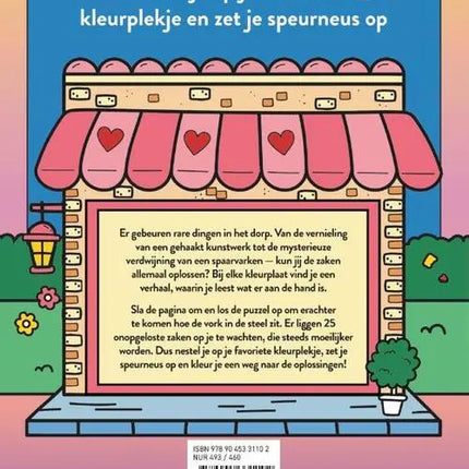 Uitgeverij MUS Cute & Cosy Misdaadpuzzelboek