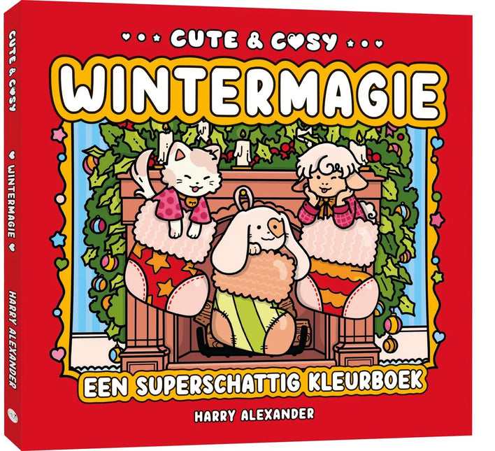 Uitgeverij MUS Cute & Cosy Wintermagie Kleurboek