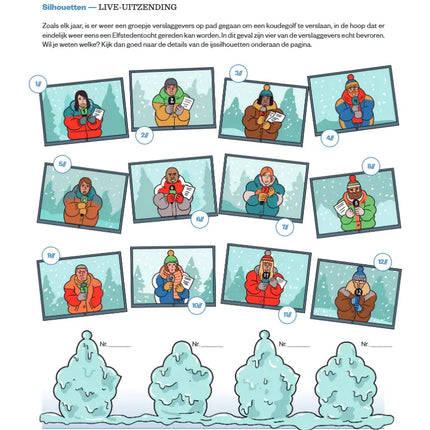 Uitgeverij MUS Doeboek voor Volwassenen vol. 1 Winter