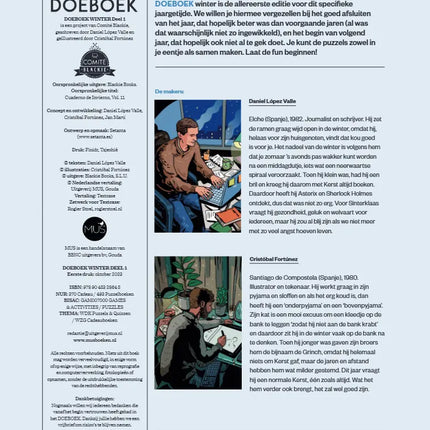 Uitgeverij MUS Doeboek voor Volwassenen vol. 1 Winter