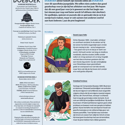 Uitgeverij MUS Doeboek voor Volwassenen vol. 2 Winter