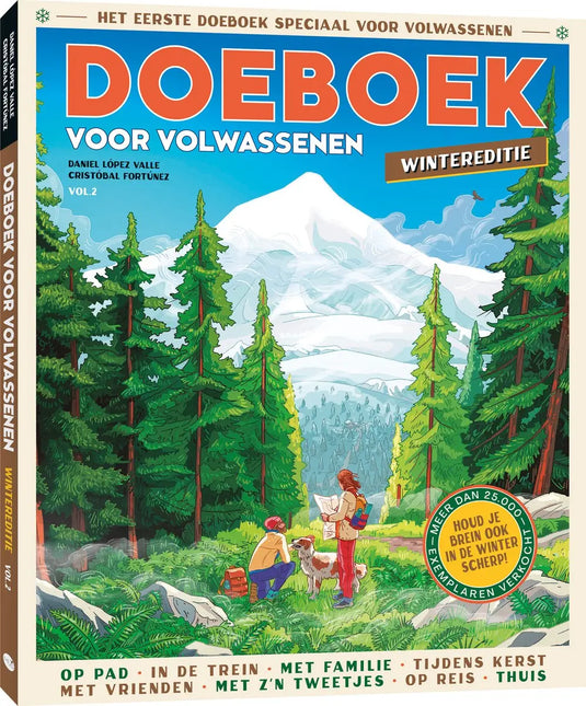 Uitgeverij MUS Doeboek voor Volwassenen vol. 2 Winter