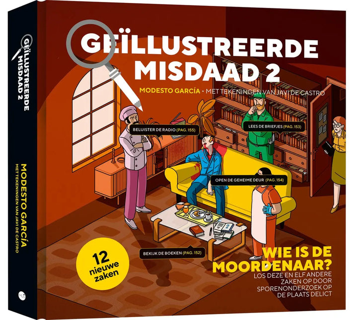 Uitgeverij MUS Geïllustreerde Misdaad 2 Puzzelboek