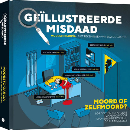 Uitgeverij MUS Geïllustreerde Misdaad Puzzelboek