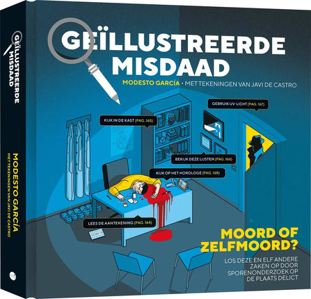 Uitgeverij MUS Geïllustreerde Misdaad Puzzelboek