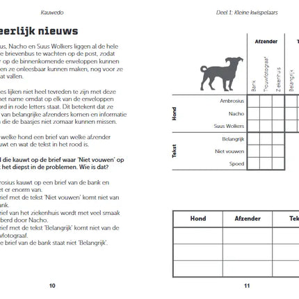 Uitgeverij MUS Kauwedo Puzzelboek