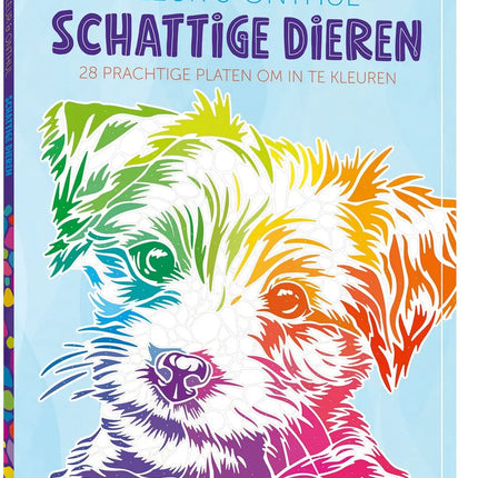 Uitgeverij MUS Kleur & Onthul: Schattige Dieren
