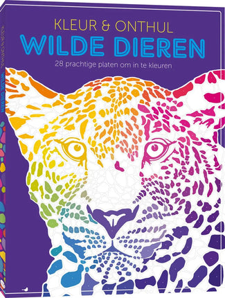 Uitgeverij MUS Kleur & Onthul: Wilde Dieren