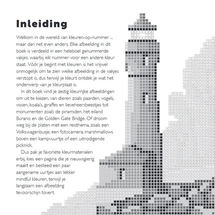 Uitgeverij MUS Kleuren op Nummer: Extreme Mozaïek Kleurboek 2