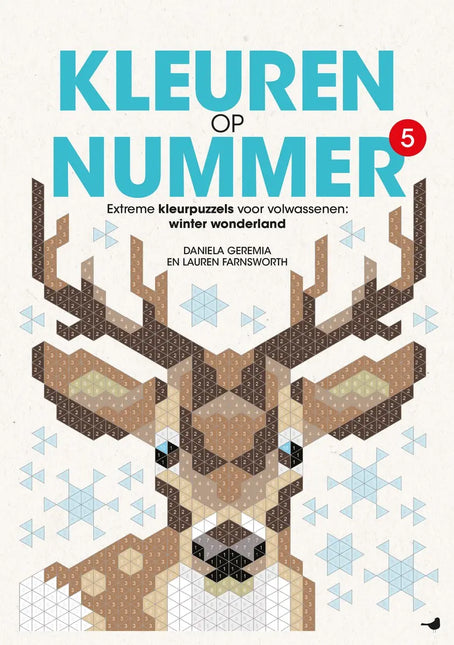 Uitgeverij MUS Kleuren op Nummer Kleurboek 5