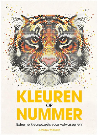 Uitgeverij MUS Kleuren op Nummer Voor Volwassenen Kleurboek