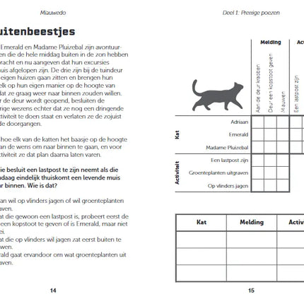 Uitgeverij MUS Miauwedo Puzzelboek