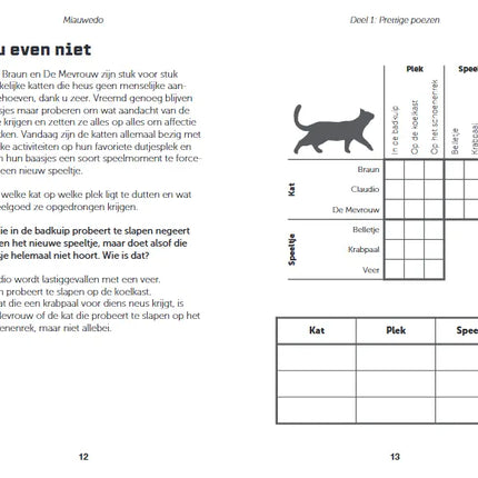 Uitgeverij MUS Miauwedo Puzzelboek