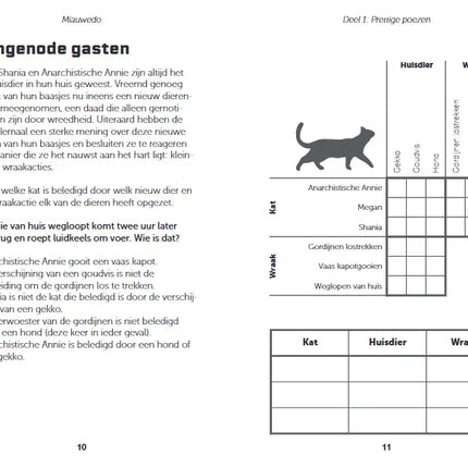 Uitgeverij MUS Miauwedo Puzzelboek