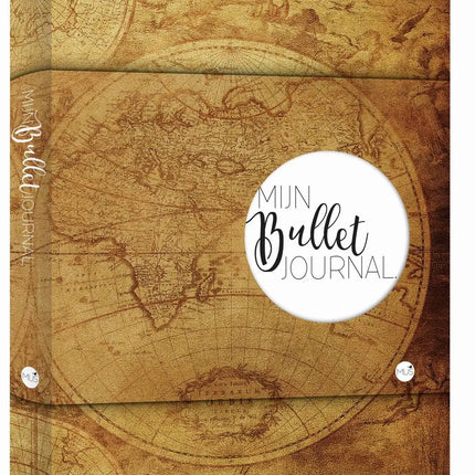 Uitgeverij MUS Mijn Bullet Journal Wereldkaart