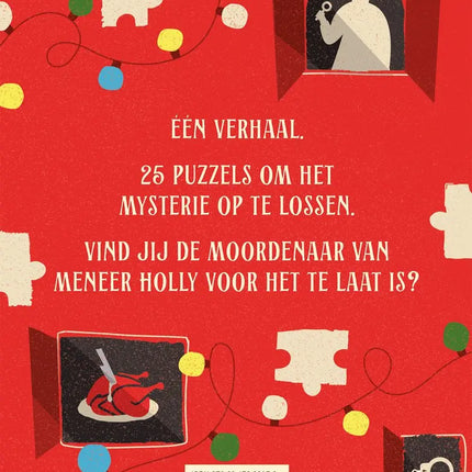 Uitgeverij MUS Mr. Brein Moord - Kerstmis Puzzelboek