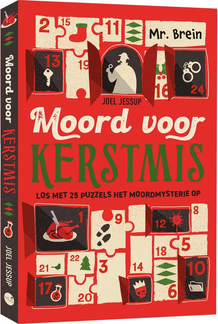 Uitgeverij MUS Mr. Brein Moord - Kerstmis Puzzelboek