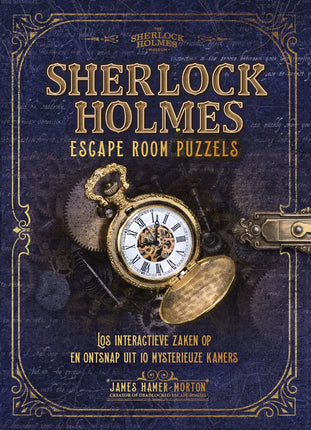 Uitgeverij MUS Sherlock Holmes Escape Room Puzzelboek - Logische Puzzels
