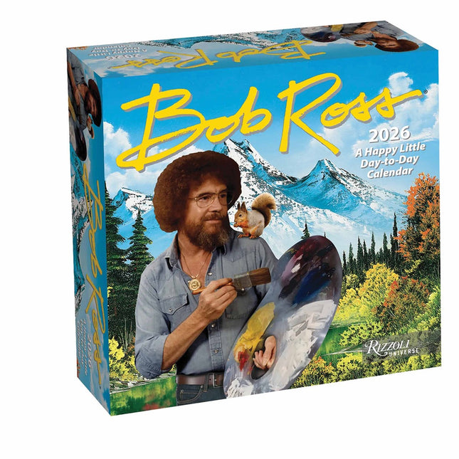Universe Bob Ross Boxed Kalender 2026