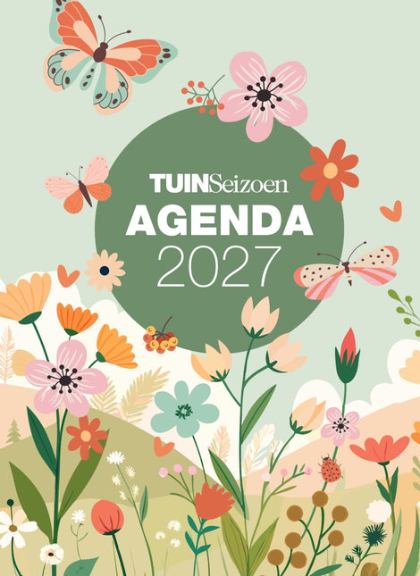 Vipmedia Hard Cover TuinSeizoen Agenda 2027 A5