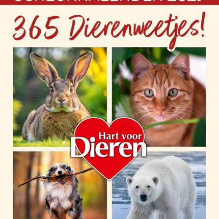 Vipmedia Hart voor Dieren Scheurkalender 2027