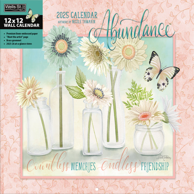 Wells st. by Lang Abundance Kalender 2025