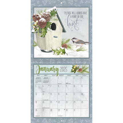 Wells st. by Lang Abundance Kalender 2025