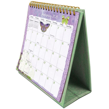 Wells st. by Lang Butterflies Easel Desk Kalender 2026