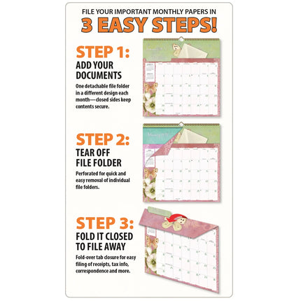 Wells st. by Lang Butterflies File It Kalender 2026