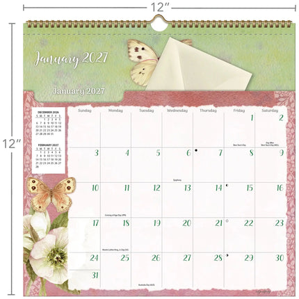 Wells st. by Lang Butterflies File It Kalender 2027