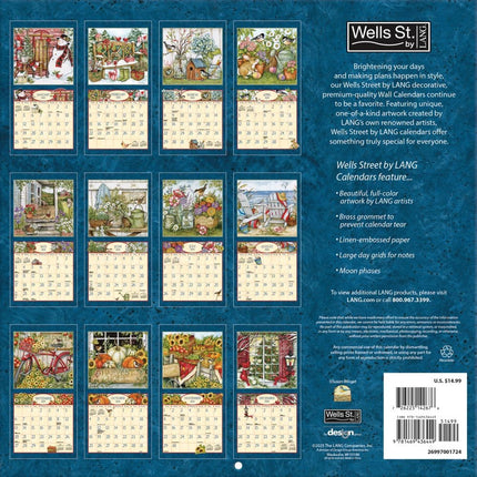 Wells st. by Lang Comforts of Home Kalender 2027