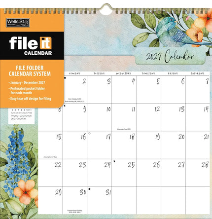 Wells st. by Lang Country Pleasures File It Kalender 2026