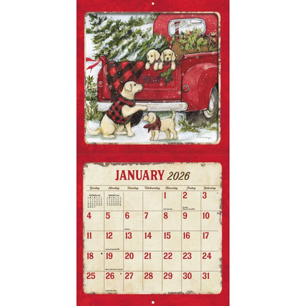 Wells st. by Lang Country Road Kalender 2026