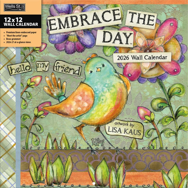 Wells st. by Lang Embrace the Day Kalender 2026
