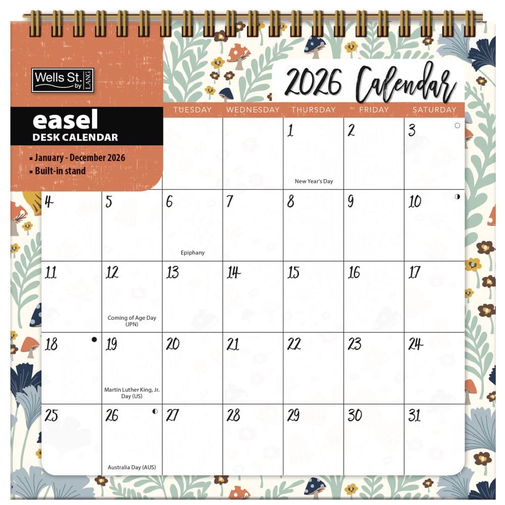 Buying Watercolor Wonder Calendar 2025? Artwork by Lisa Audit