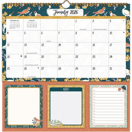 Wells st. by Lang Flora and Fauna Memo Kalender 2026