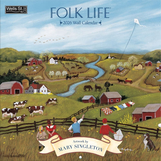 Wells st. by Lang Folk Life Kalender 2026
