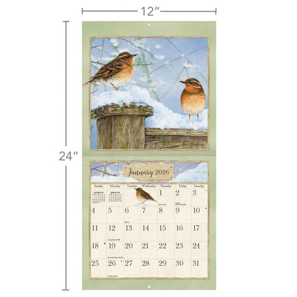 Wells st. by Lang Garden Birds Kalender 2026
