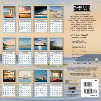 Wells st. by Lang Seaboard Kalender 2026