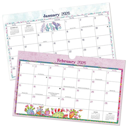 Wells st. by Lang Simple Inspirations Memo Kalender 2026