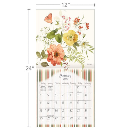 Wells st. by Lang Watercolor Wonder Kalender 2026