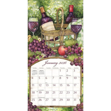 Wells st. by Lang Wine Cellar Kalender 2026